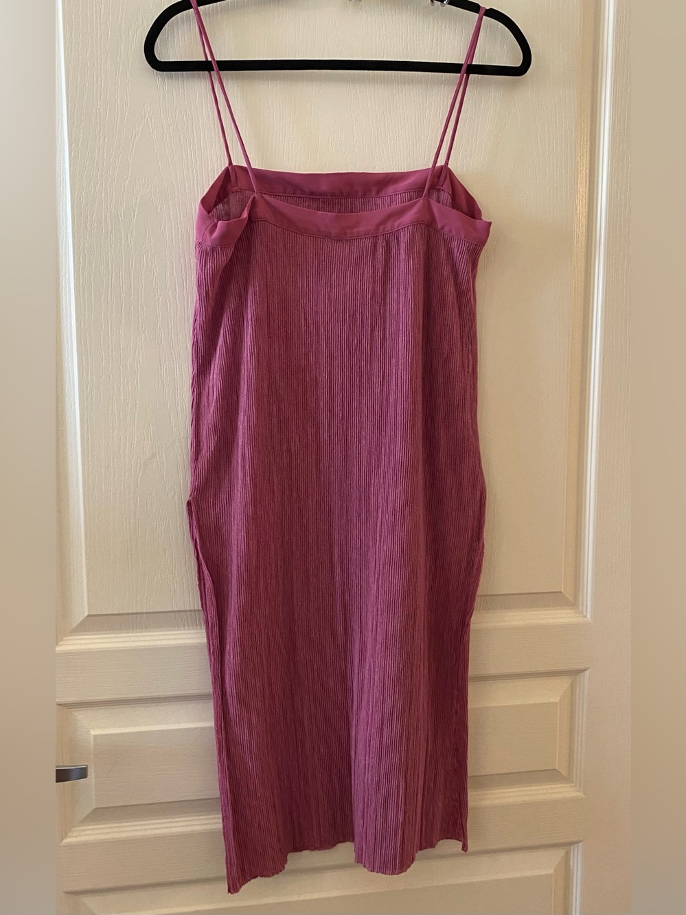 ZARA Pleated Tunic Top w/ Side Slits in Pink - S - Picture 3 of 16